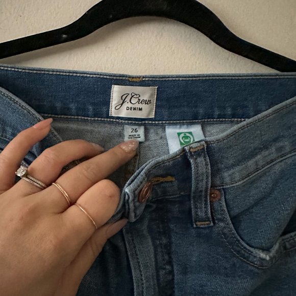 J Crew 10" highest-rise toothpick jeans Size 26 - Picture 5 of 8